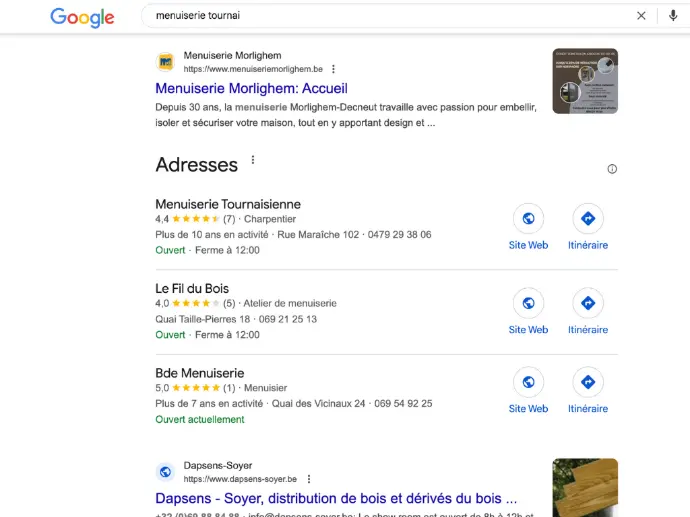 étude de marché ouvretaboite.be